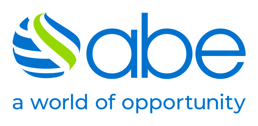 ABE — a world of opportunity — official logo
